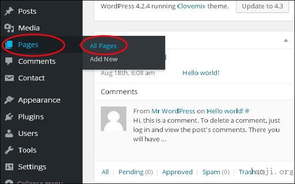 WordPress 编辑链接 WordPress 编辑链接