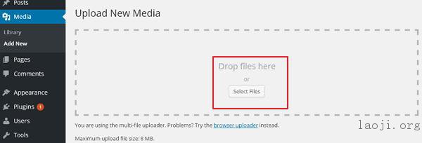 WordPress 添加媒体 WordPress 添加媒体