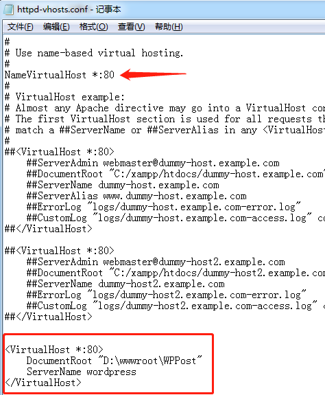 Vultr VPS服务器 XAMPP 在Apache下如何添加自定义虚拟主机绑定多个域名? Vultr VPS服务器 XAMPP 在Apache下如何添加自定义虚拟主机绑定多个域名?